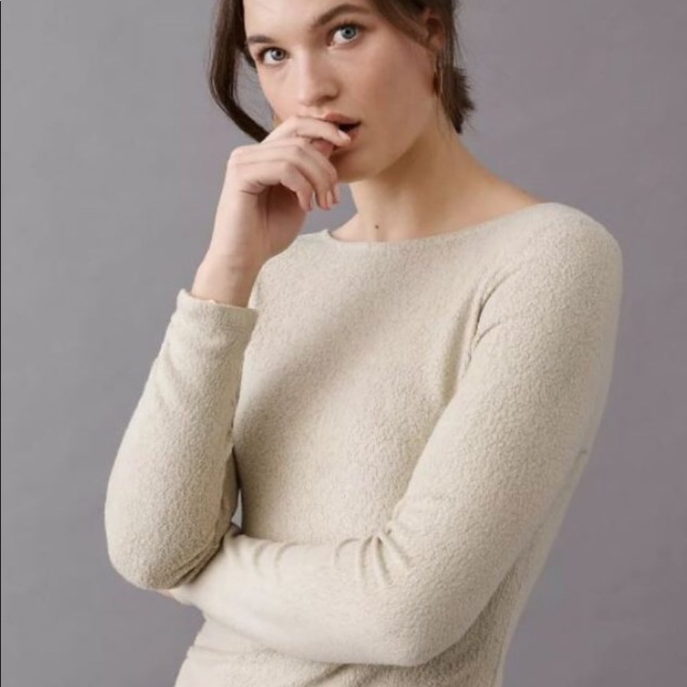 Anthropologie | RHEA BOAT-NECK TOP | Size Small - Picture 3 of 5